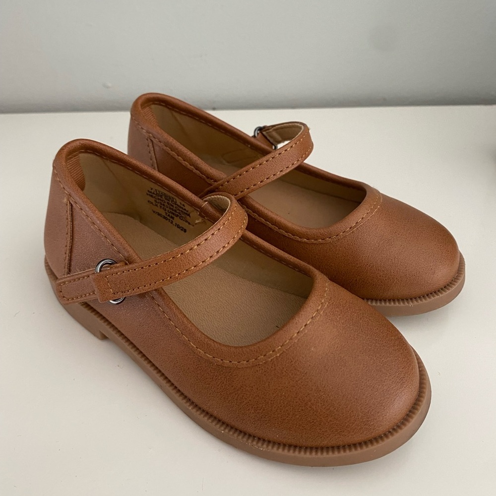 Toddler leather Mary Janes